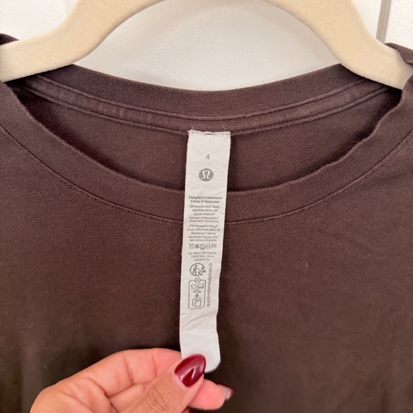 Lululemon Love Long-Sleeve Shirt | Espresso - Picture 9 of 10